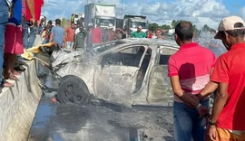 Motorista que morreu carbonizado em acidente na BR-101 é natural do Rio de Janeiro