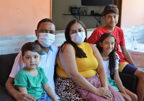 Único alagoano da fila de espera por transplante de coração volta a AL quatro meses após realizar procedimento em SP