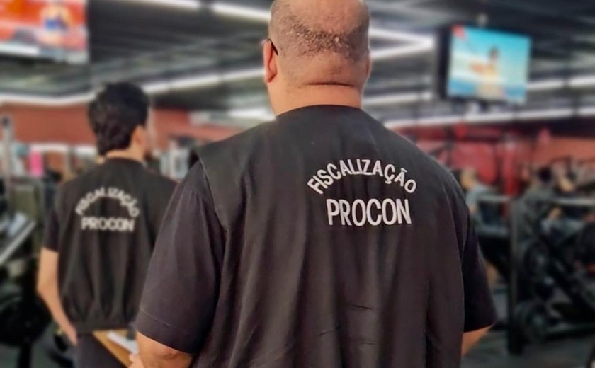 Procon Maceió fiscaliza redes de academias após denúncias de consumidores