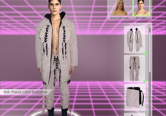 Estilista utiliza recursos virtuais para criar editorial de nova coleção