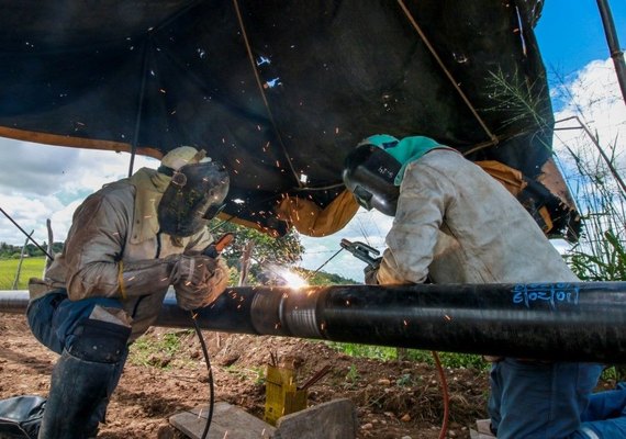 Gasoduto Penedo-Arapiraca chega em sua fase final