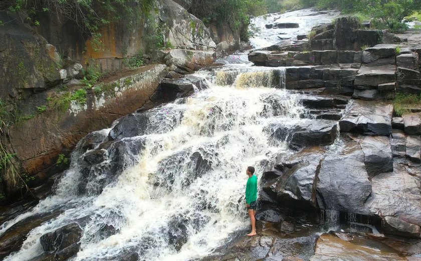 Temporada das cachoeiras tem início no interior de Alagoas