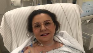 Tereza Nelma deixa UTI e vai para Unidade Semi-intensiva