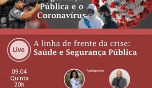 Capitã da Polícia Militar participa de live sobre Segurança Pública e o novo coronavírus