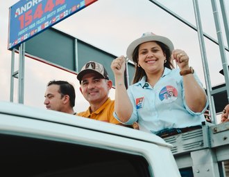 Samyra do Basto leva a “Rota da Vitória” às ruas e mobiliza apoiadores no município de Teotônio Vilela