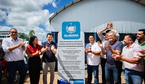 Povoado recebe pavimentação asfáltica e sala do programa Saúde Até Você Digital