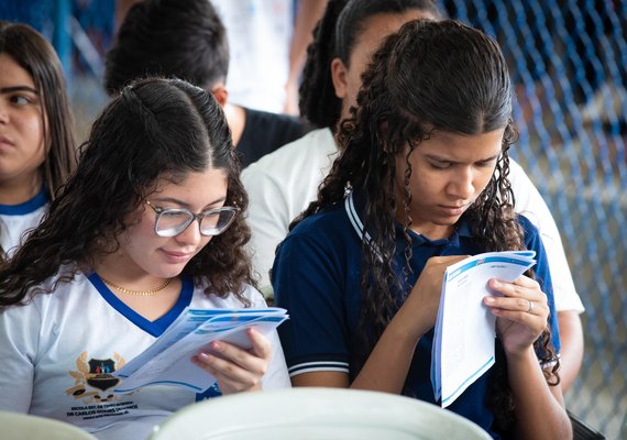 Alagoas é o segundo estado do Brasil com maior percentual de estudantes da rede pública inscritos no Enem