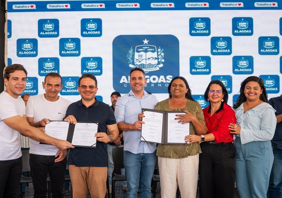 Paulo Dantas autoriza início de construção de Escola do Coração e creche Cria, em Canapi