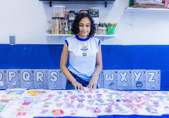 Sala de Recursos estimula talento de estudante da Educação Inclusiva