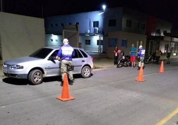 Operação Lei Seca retira de 6 condutores de circulação em Maceió