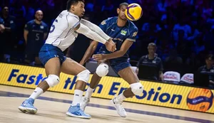 Seleção masculina perde e pode dar adeus à Liga das Nações de vôlei
