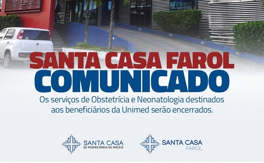 Comunicado: encerramento dos serviços de Obstetrícia e Neonatologia aos beneficiários da Unimed