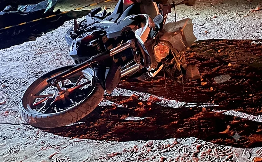 Motociclista morre após sair da pista na AL-115, em Olho D’Água Grande
