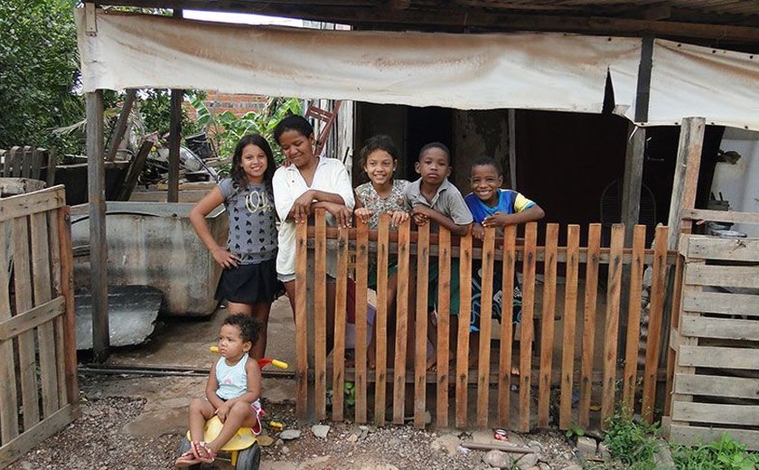 Em Alagoas, mais de 47% das pessoas vivem em situação de pobreza