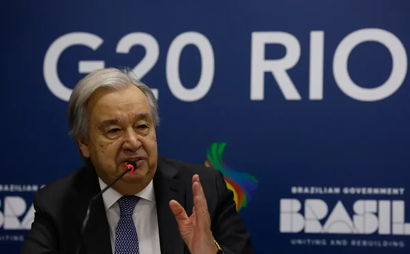 Secretário-geral da ONU pede 'espírito de consenso' para G20 avançar