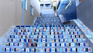 Todos Pela Cidade restaura escadaria no Centro de Maceió