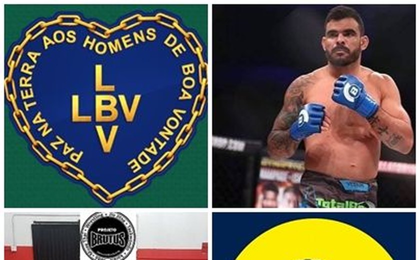 LBV, MMA Social e Thiago Jambo assistirão atletas do projeto Brutus em Marechal Deodoro