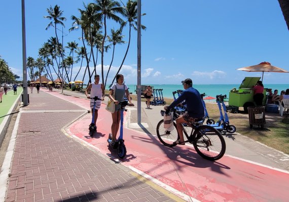 Maceió regulamenta compartilhamento de bicicletas e patinetes elétricos