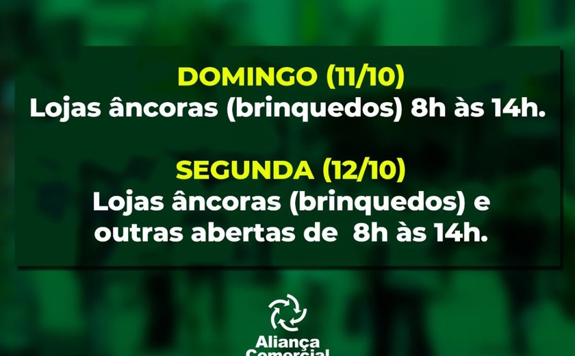 Centro de Maceió funciona em horário especial domingo e segunda-feira