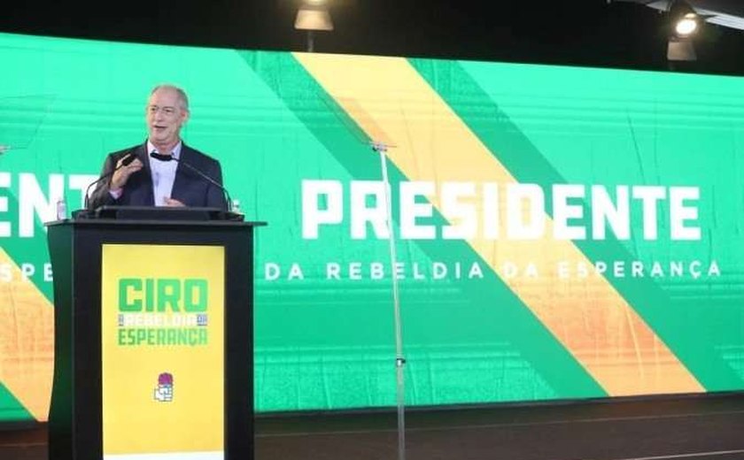 Ciro Gomes começa campanha presidencial focando artilharia em Lula