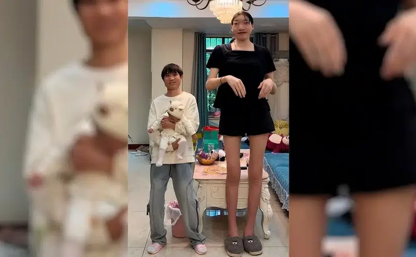 Influenciadora Xiao Yue, conhecida por ter 2,18 metros de altura, morre aos 26 anos