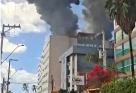 Dois funcionários são levados à UPA após incêndio em hotel de Maceió