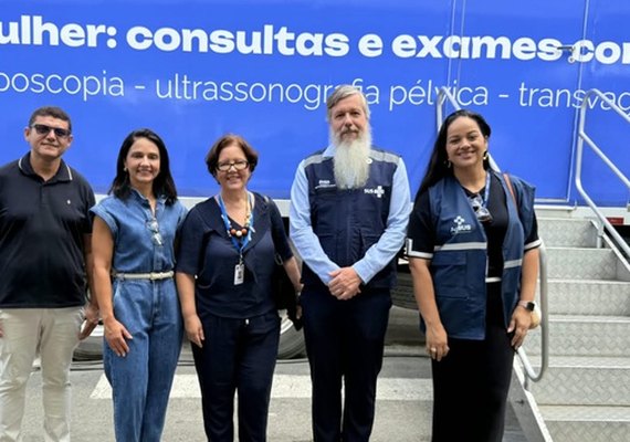 População de Capela é atendida por carreta de saúde da mulher do Ministério da Saúde; veja como funciona
