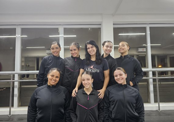 Grupo de bailarinas vai representar Alagoas no Festival de Dança de Joinville