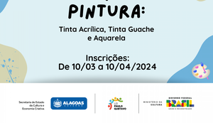 Projeto Oficina de Pintura está com inscrições abertas