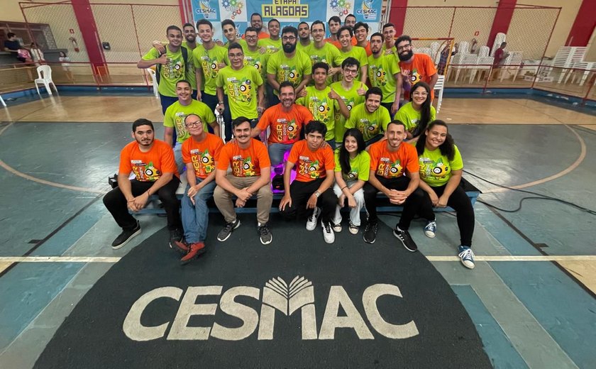 Cesmac sedia etapa estadual da Olimpíada Brasileira de Robótica 2025