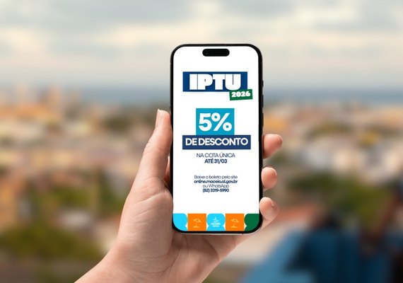 Contribuintes ainda podem pagar IPTU 2026 com 5% de desconto até 31 de março