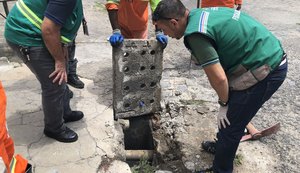 Prefeitura de Maceió realiza operação contra lançamento de esgoto