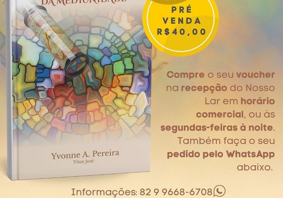 Comunidade Espírita Nosso Lar lança livro 'No Caleidoscópio da Mediunidade' em dezembro