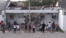 Bandidos destroem agência bancária no Sertão de Alagoas