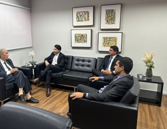Corregedor-geral discute temas relativos à magistratura com presidente da Almagis
