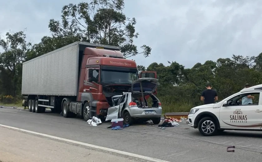 Família alagoana morta em acidente de carro em Minas Gerais é identificada