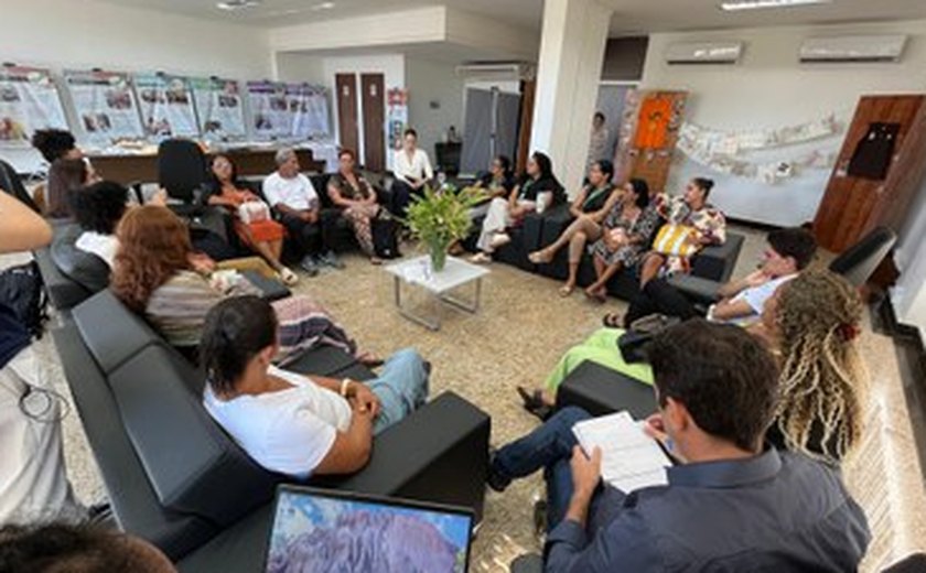 Roda de conversa sobre ações de reparação coletiva reúne Povos da Lagoa e participantes da Incubadora Digital