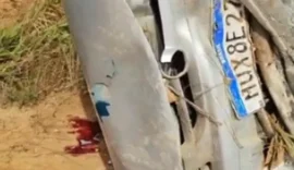 Mãe e duas filhas ficam feridas em capotamento de carro em Murici nesta terça-feira (23)