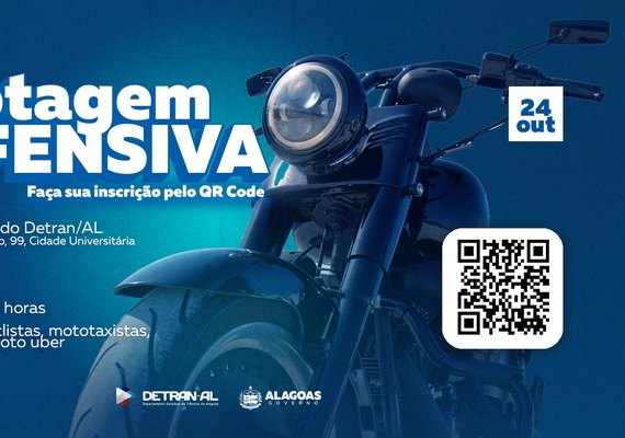 Detran abre inscrições do workshop de pilotagem defensiva para motociclistas
