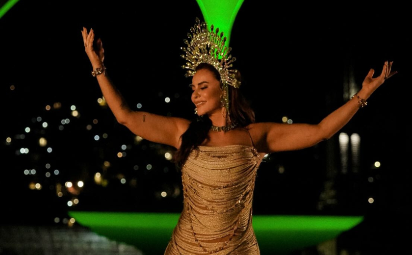 Paolla Oliveira volta ao Carnaval como rainha de bateria da Imperatriz Leopoldinense