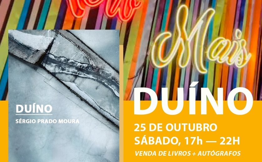 Lançamento do romance Duíno, de Sérgio Prado Moura, em Maceió