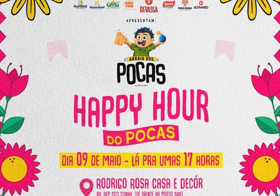 Happy Hour para parceiros e imprensa abre contagem regressiva para o Arraiá dos Pocas