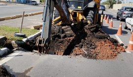 Obra emergencial interdita parcialmente a Avenida Assis Chateaubriand