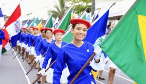 Mais de dois mil estudantes participam do Desfile Cívico nesta segunda-feira, 16