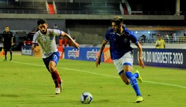 CSA perde para o Bahia no Estádio Rei Pelé e afunda na lanterna na Copa do Nordeste