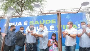 Governo e Casal inauguram adutora que vai dobrar fornecimento de água em Jaramataia