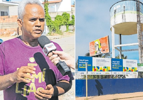 Moradores da Barra de Santo Antônio denunciam falhas da BRK