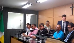 Ausência de Rodrigo Cunha em audiência é criticada pelo presidente da Câmara de Arapiraca