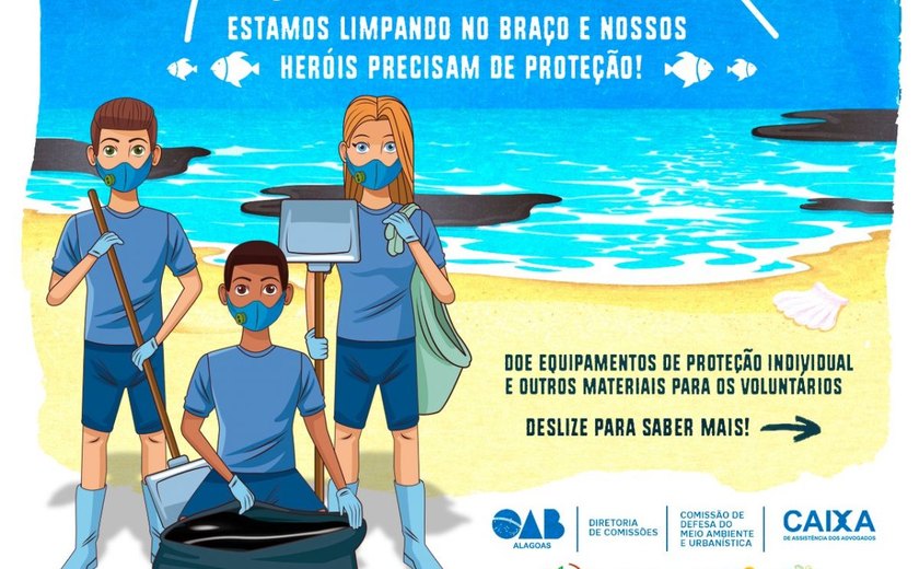 OAB-AL e CAA lançam campanha ‘Protegendo os Protetores’ para arrecadar EPIs