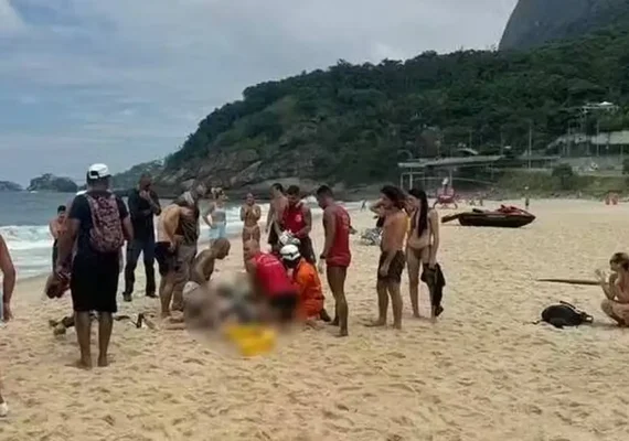 Homem morre e mulher fica gravemente ferida após queda de asa delta no Rio